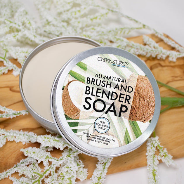 All-Natural Vegan Brush & Blender Soap