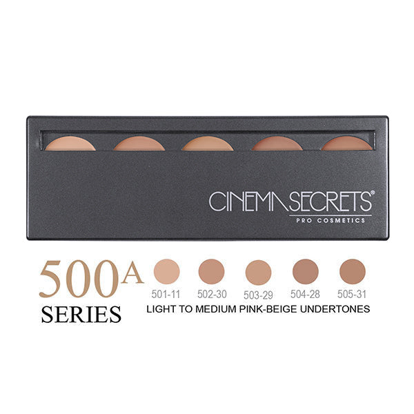 ULTIMATE FOUNDATION 5-IN-1 PRO PALETTE, 500A SERIES – cinemasecrets