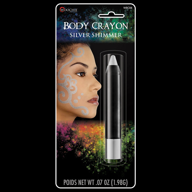 Silver Shimmer Body Crayon