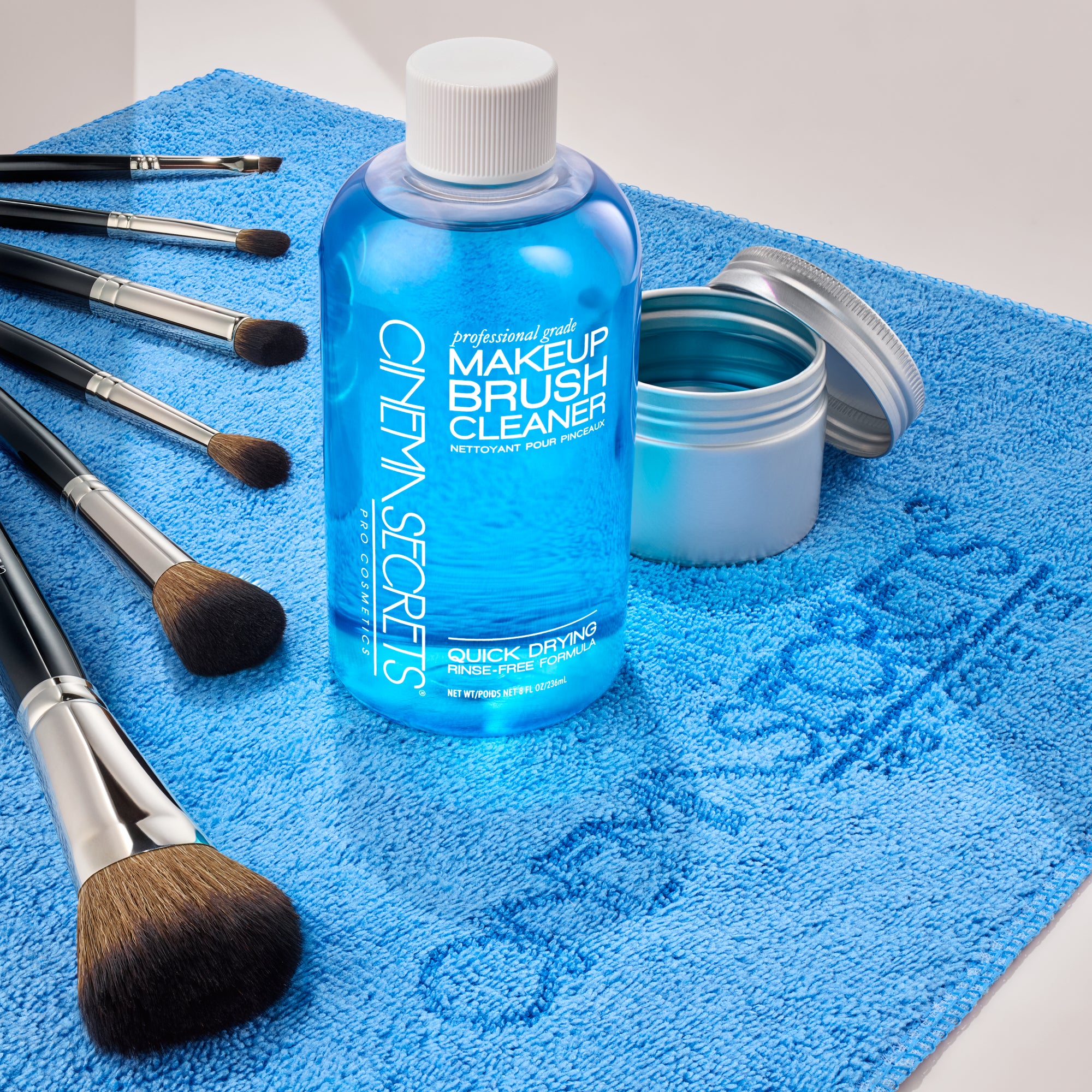 Original Blue Vanilla Makeup Brush Cleaner – cinemasecrets