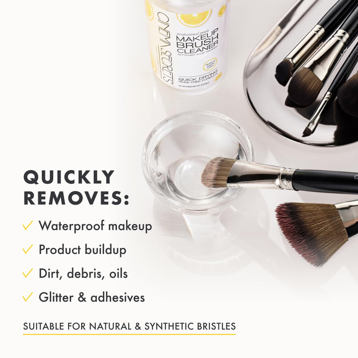 Tropical Lemon Makeup Brush Cleaner