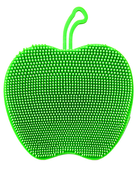 Green Apple Silicone Makeup Brush & Sponge Scrubber | Cinema Secrets