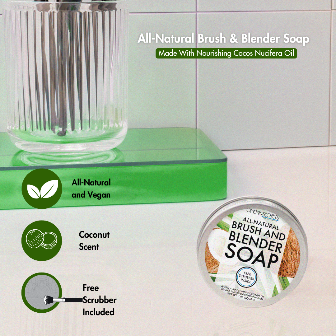 All-Natural Brush Soap, Mini