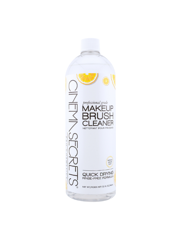 Makeup brush cleaner bottle 32oz lemon 