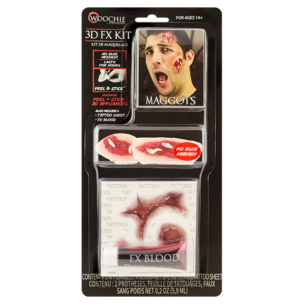 Maggots 3D FX Kit (Peel & Stick)