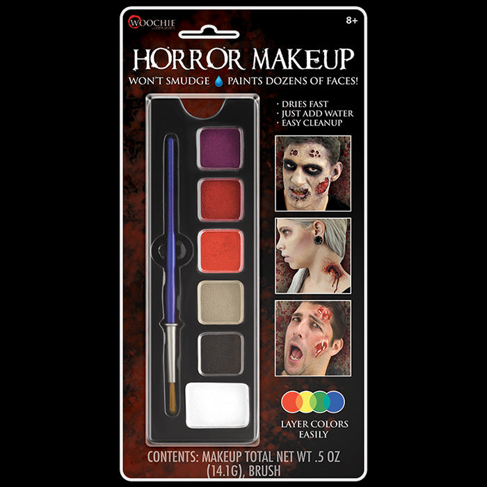 Woochie Water Activated Makeup Kit - Professional Quality Halloween and  Costume Makeup - Vampire