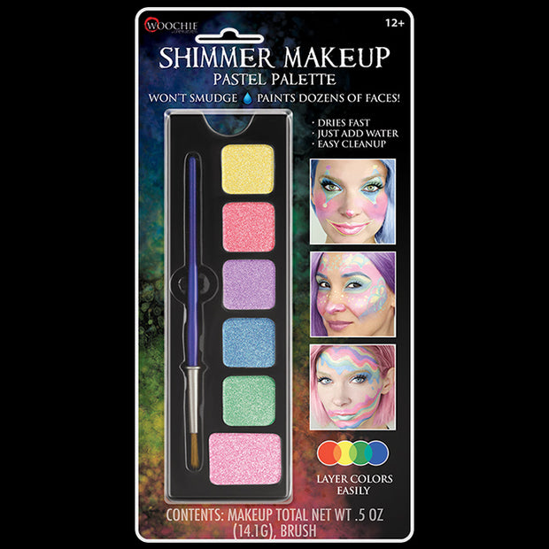 PASTEL - WATER ACTIVATED M/U SHIMMER PALETTE
