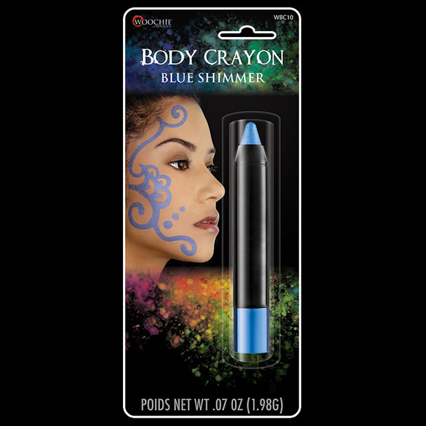 Blue Shimmer Body Crayon