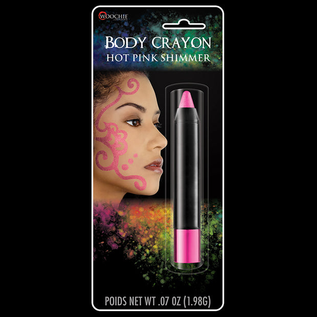 Hot Pink Shimmer Body Crayon