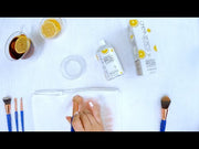 Professional Makeup Brush Cleaner Pro Starter Kit, Lemon, 8oz +tin
